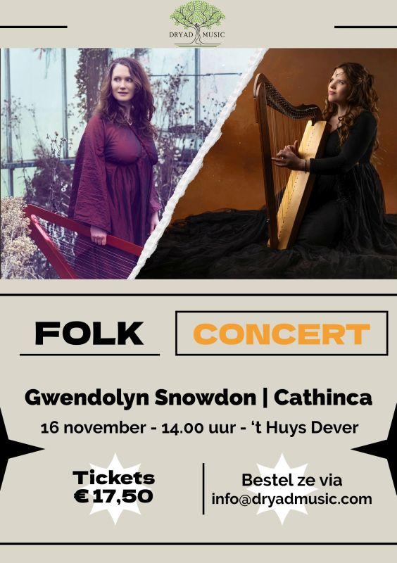 concert Cathinca en Gwendolyn Snowdon